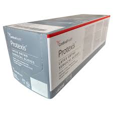 Guantes de Cirugía Protexis® Latex Ortho. Caja/40 pares.